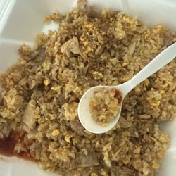 Pork fried rice