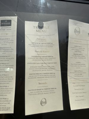 Menu photo 1 Oliver's Osteria Laguna Beach, CA