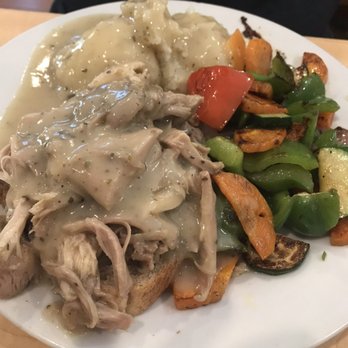Barking Forest Eatery and Pub - Hot turkey dinner with mashed potatoes and veggies - Breakfast & Brunch Near Me - Lambton Shores, Ontario Barking Forest Eatery and Pub - Hot turkey dinner with mashed potatoes and veggies - Breakfast & Brunch Near Me - Lambton Shores, Ontario