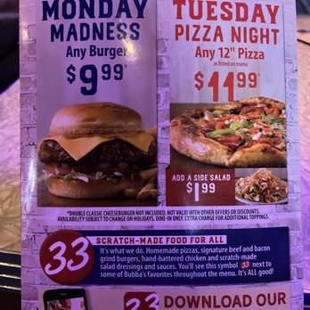 Bubba's 33 - Burgers Near Me - San Antonio, Texas