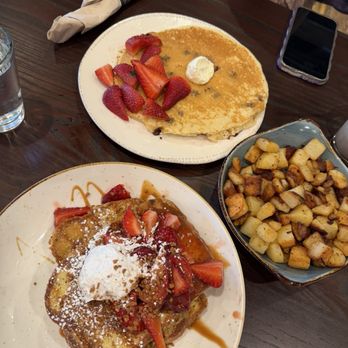 First Watch - Strawberry tres leche French toast and seasoned potatoes - Breakfast & Brunch Near Me - Orland Park, Illinois First Watch - Strawberry tres leche French toast and seasoned potatoes - Breakfast & Brunch Near Me - Orland Park, Illinois