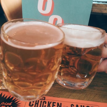 Yard & Coop - 2 mini pints, almost looks like they belong in a dolls house - Bars Near Me - Manchester, XGM