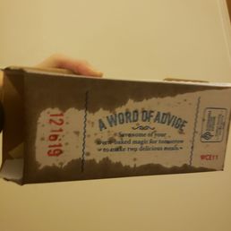 a person holding a box