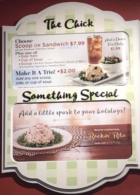 Menu photo 3 Chicken Salad Chick Evans, GA Menu photo 3 Chicken Salad Chick Evans, GA