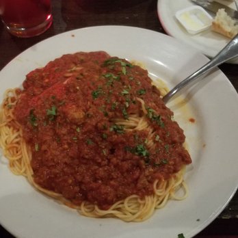 Campisi's Restaurant - Angel hair with meat sauce. $15.50 - Italian Near Me - Fort Worth, Texas