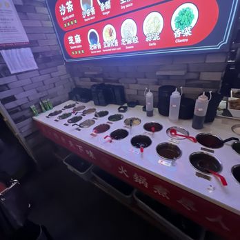 Xiang Hotpot-Brooklyn - Condiment bar to make your own sauce!! - Chinese Near Me - Brooklyn, New York Xiang Hotpot-Brooklyn - Condiment bar to make your own sauce!! - Chinese Near Me - Brooklyn, New York