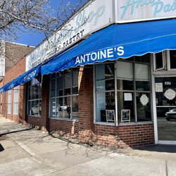 Antoine's Pastry Shop - The Exterior of Antoine's Pastry Shop in the Old School Nonantum Italian section of Newton. French, Italian & American desserts since 1954.