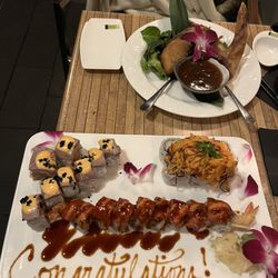 Baba Restaurant & Sushi Bar - Torch Maki Volcano Maki Rock & Roll Maki