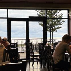 Beach Street Station - Large windows overlooking Lake Huron. Nice patio area, too!