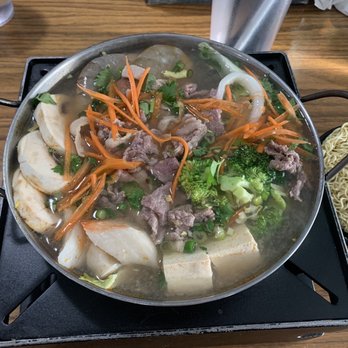 The Hott Spot - House Soup w/ ramen- I should have gotten the rice, the rice looked amazing - Seafood Near Me - Anchorage, Alaska