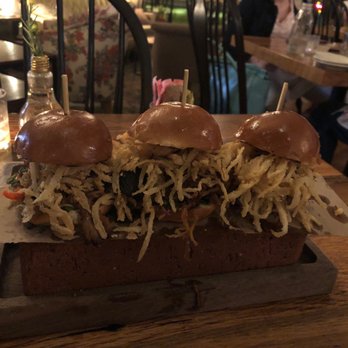 Whiskey Cake - Three little pigs - New American Near Me - San Antonio, Texas Whiskey Cake - Three little pigs - New American Near Me - San Antonio, Texas