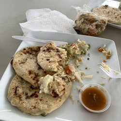 El Torito Loco Carniceria - Cheese pupusas!!