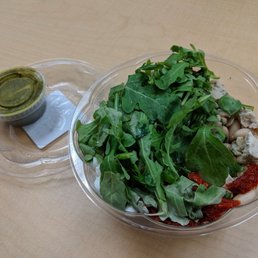 Tuscan farro bowl with chicken at $12 and about 2 pounds. Tuscan farro bowl with chicken at $12 and about 2 pounds.
