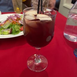 Complimentary Yelp Sangria with purchase of an entre.