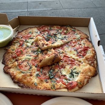 Cheese Board Pizza - Margherita pizza - Pizza Near Me - Berkeley, California Cheese Board Pizza - Margherita pizza - Pizza Near Me - Berkeley, California