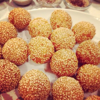 Changsho - Sesame red bean balls - Sunday brunch buffet - Chinese Near Me - Cambridge, Massachusetts Changsho - Sesame red bean balls - Sunday brunch buffet - Chinese Near Me - Cambridge, Massachusetts