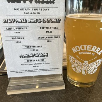 Nocterra Brewing - Happy hour listings - Brewpubs Near Me - Columbus, Ohio