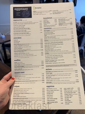 Menu photo 1 Eggstasy Mesa, AZ