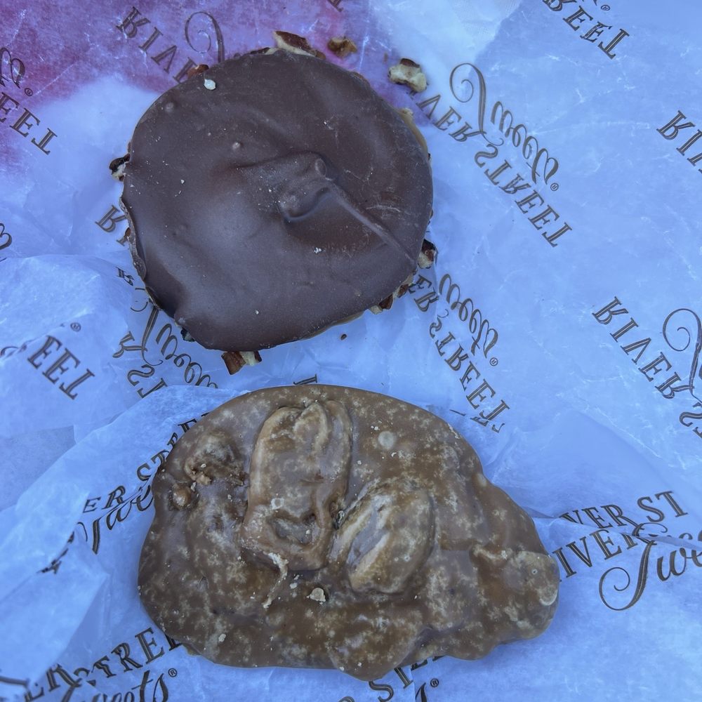 River Street Sweets - Bear claw and praline - Desserts Near Me - Savannah, Georgia River Street Sweets - Bear claw and praline - Desserts Near Me - Savannah, Georgia