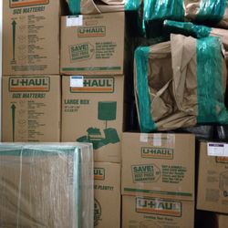 Moving Etc - Items going into storage for a customer. All furniture wrapped with paper pads. So it can stay wrapped in storage.