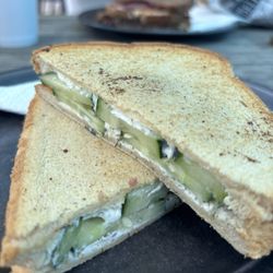 Eclectic Cafe - Cucumber Cream Cheese Panini