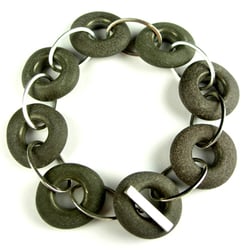 At Work Gallery - Pretty 'pebble' bracelet by Maike Barteldres