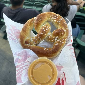 Chukchansi Park - Pretzel with cheese - Stadiums & Arenas Near Me - Fresno, California Chukchansi Park - Pretzel with cheese - Stadiums & Arenas Near Me - Fresno, California