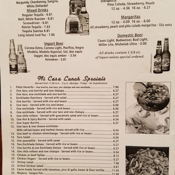 Mi Casa Mexican Restaurant - Mexican Near Me - Jackson, Alabama