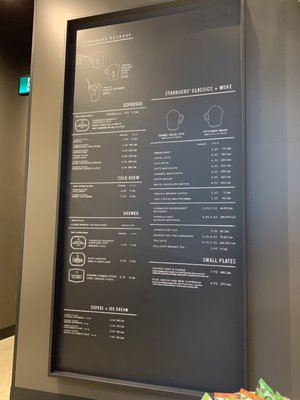 Menu photo 7 Starbucks Reserve Vancouver, BC