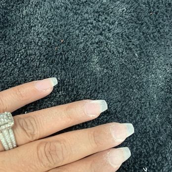 Luxe Nail Bar - Uneven, individually and uniqued shaped! This took her 3 hours! - Nail Salons Near Me - Henderson, Nevada Luxe Nail Bar - Uneven, individually and uniqued shaped! This took her 3 hours! - Nail Salons Near Me - Henderson, Nevada