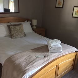 The White Horse Inn - Das Bett im Zimmer