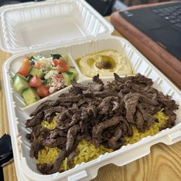 Beef Shawarma Plate