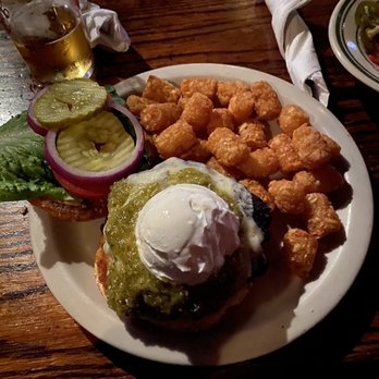 The Earl - Black bean burger with tots - Dive Bars Near Me - Atlanta, Georgia