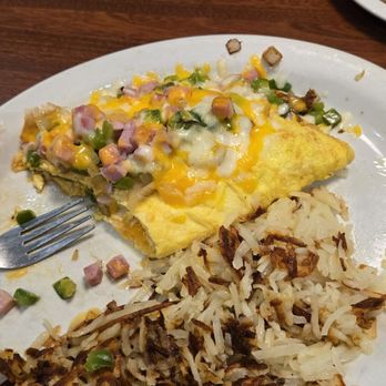 Corky's Kitchen & Bakery - Denver omelet hash browns - Breakfast & Brunch Near Me - Perris, California