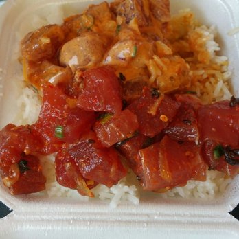 Ono Seafood - Spicy ahi tuna and Hawaiian style ahi tuna. Melt in your mouth delicious. - Seafood Near Me - Honolulu, Hawaii Ono Seafood - Spicy ahi tuna and Hawaiian style ahi tuna. Melt in your mouth delicious. - Seafood Near Me - Honolulu, Hawaii
