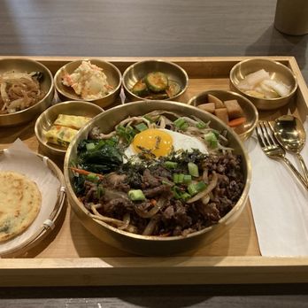 Baragi - Bulgogi bibimbap with banchan - Korean Near Me - Scottsdale, Arizona