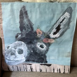 Friendship Heart Gallery & Studio - Outside of the tote bag. This image appears on both sides of the bag.