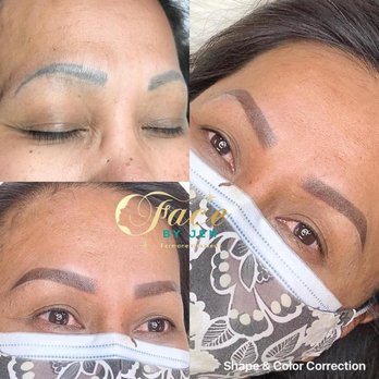 Face By Jen Win - Color and shape correction over old tattooed. - Permanent Makeup Near Me - Monterey, California Face By Jen Win - Color and shape correction over old tattooed. - Permanent Makeup Near Me - Monterey, California