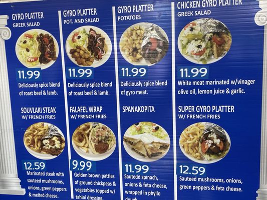 Menu photo 4 Athena's Gyros Loganville, GA