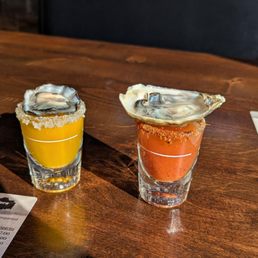 Oyster shooters Oyster shooters