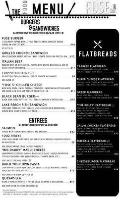 Menu photo 8 FUSE Bar & Nightclub Chesterton, IN Menu photo 8 FUSE Bar & Nightclub Chesterton, IN
