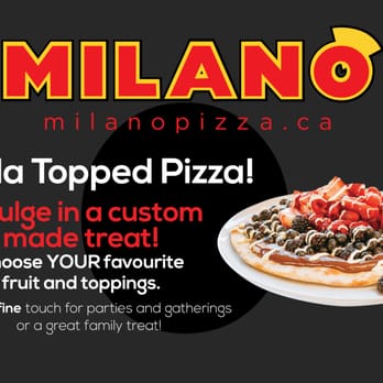 Milano Pizzeria - Nutella at Milano Pizza - Pizza Near Me - Ottawa, Ontario Milano Pizzeria - Nutella at Milano Pizza - Pizza Near Me - Ottawa, Ontario