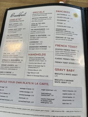 Menu photo 1 Grandview Restaurant Banner Elk, NC Menu photo 1 Grandview Restaurant Banner Elk, NC