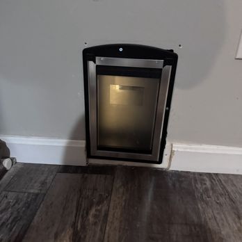 Fogarty Home Solutions - The cat door was cut into the trim and it's crooked. - Handyman Near Me