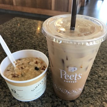 Peet's Coffee - Oatmeal & dirty iced chai - Coffee & Tea Near Me - San Ramon, California