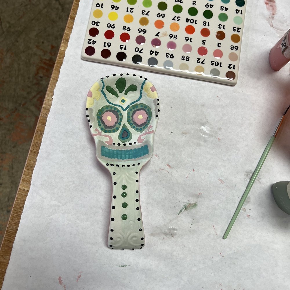 Color Me Mine - Tedious artwork - Paint-Your-Own Pottery Near Me - Alameda, California
