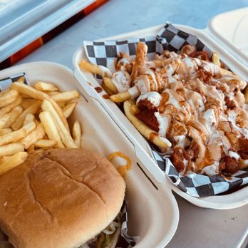 Ray's Kitchen - Cheese burger and loaded fries - Mediterranean Near Me - Dixon, California