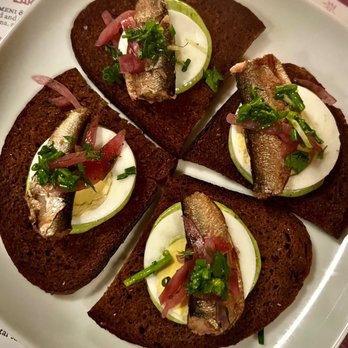Kachka - Baltic Sprat Buterbrodi - Russian Near Me - Portland, Oregon