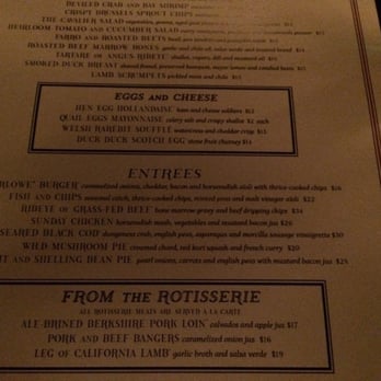 The Cavalier - New American Near Me - San Francisco, California