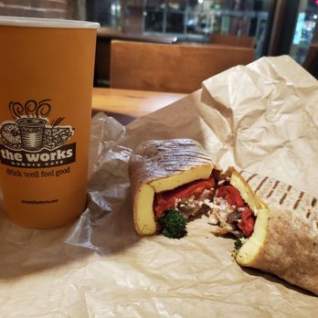 The Works Bakery Cafe - western wrap customized - Bagels Near Me - Concord, New Hampshire The Works Bakery Cafe - western wrap customized - Bagels Near Me - Concord, New Hampshire